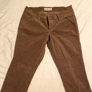 Old Navy brown Corduroy pants, size 10